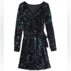 HABITUAL | SEQUIN BLACK DRESS